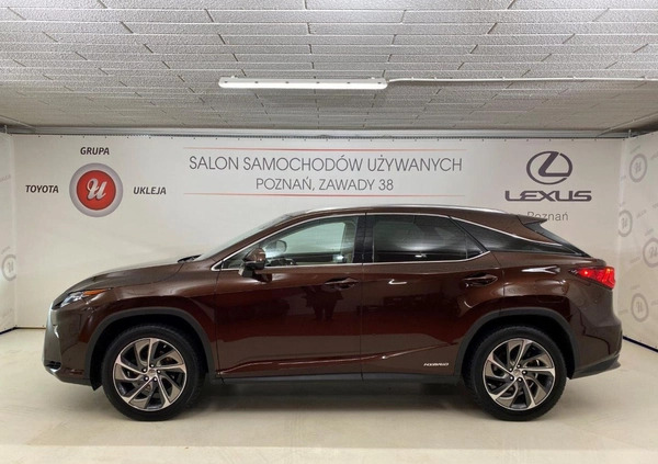 Lexus RX cena 174900 przebieg: 144588, rok produkcji 2016 z Poznań małe 277